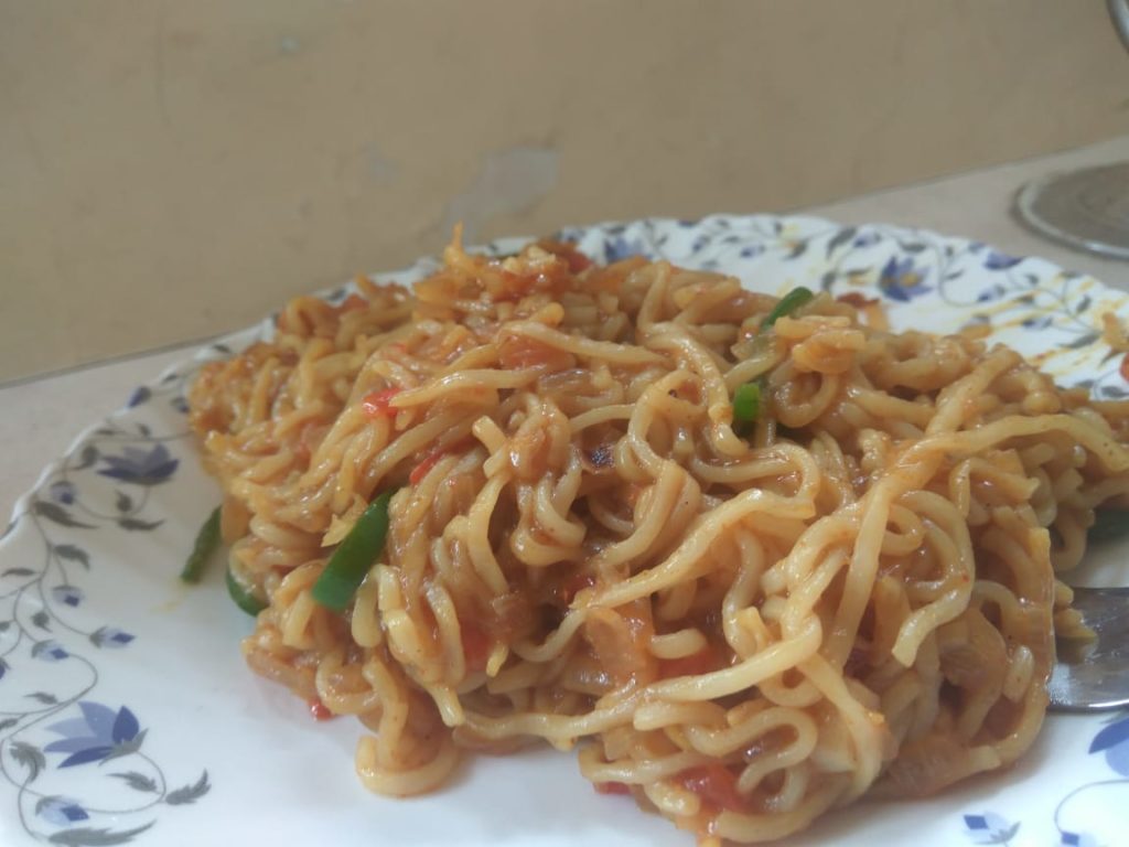 Maggi with Vegetables